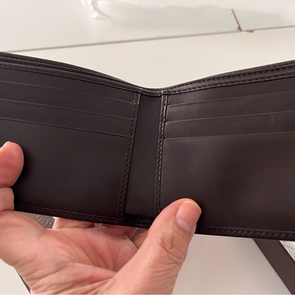 Gucci mens/women wallet NEW in box brown - Picture 5 of 6
